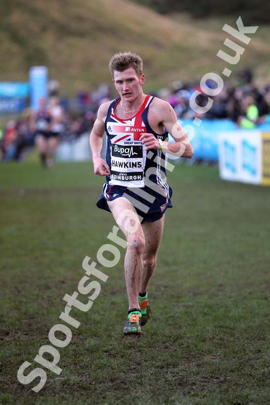 Senior Men,  Derek Hawkins, BUPA Great Edinburgh Cross Country.